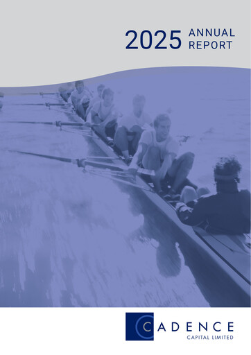 Thumbnail Cadence Capital Limited Annual Report 2025