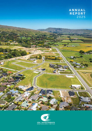 Thumbnail CDL Investments New Zealand Limited Annual Report 2025