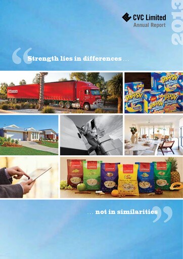 Thumbnail CVC Limited Annual Report 2013