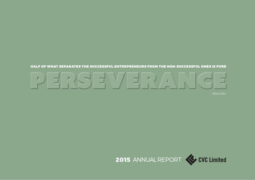 Thumbnail CVC Limited Annual Report 2015
