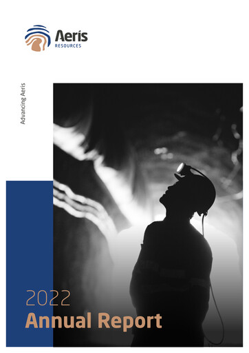 Thumbnail Aeris Resources Annual Report 2022