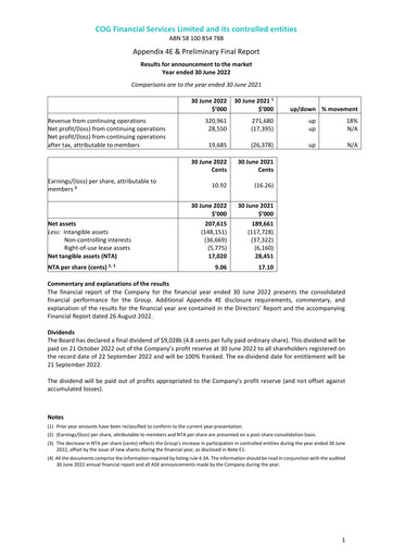 Thumbnail COG Financial Services Annual Report 2022