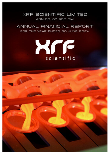 Miniature XRF Scientific Limited Rapport annuel 2024