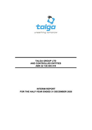 Thumbnail Talga Group Financial Report 2021-h1