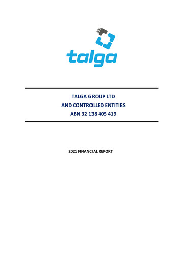 Thumbnail Talga Group Financial Report 2021