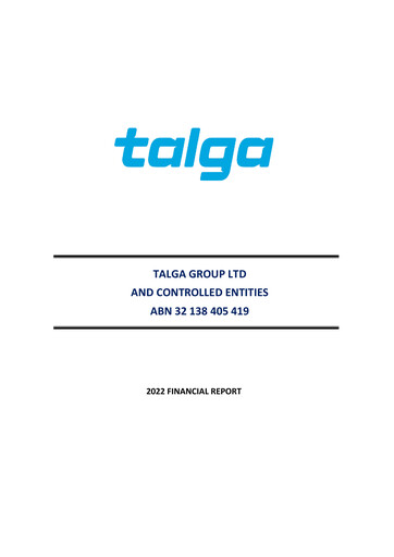 Thumbnail Talga Group Financial Report 2022