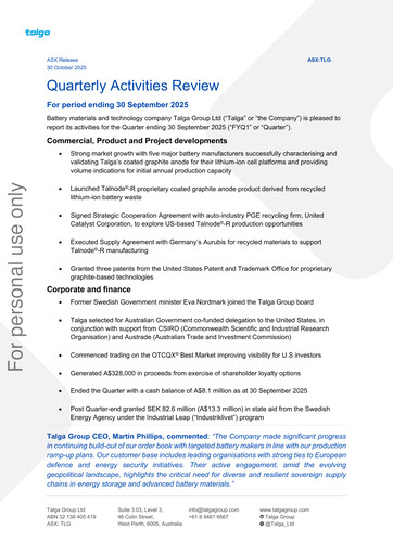 Thumbnail Talga Group Quarterly Report 2026-q1