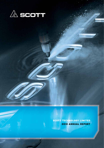 Vorschaubild Scott Technology Jahresbericht 2010