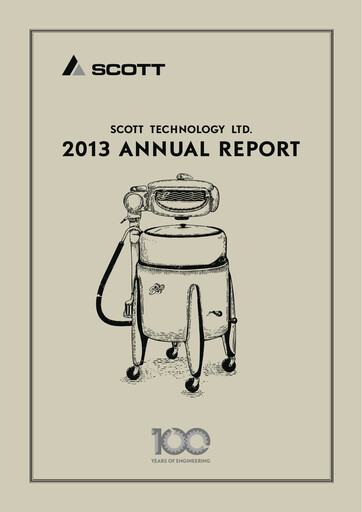 Vorschaubild Scott Technology Jahresbericht 2013