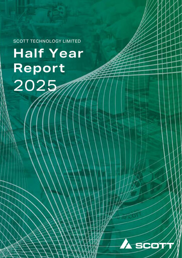 Vorschaubild Scott Technology Halbjahresbericht 2025-h1