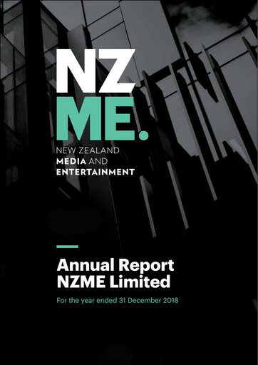 Thumbnail NZME Limited Annual Report 2018