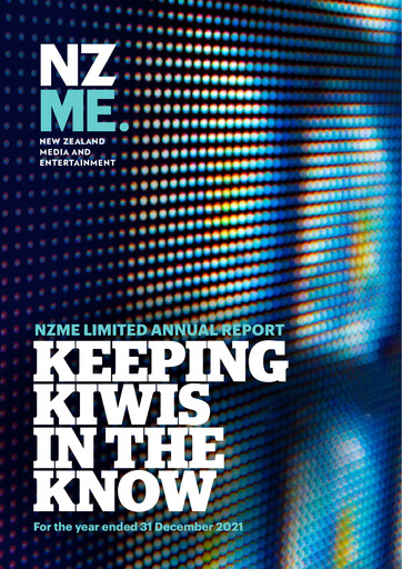 Thumbnail NZME Limited Annual Report 2021