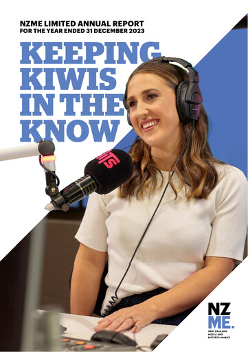 Thumbnail NZME Limited Annual Report 2023