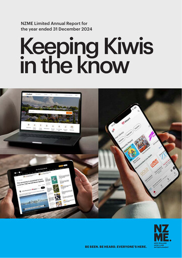 Thumbnail NZME Limited Annual Report 2024