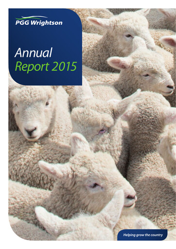 Thumbnail PGG Wrightson Annual Report 2015