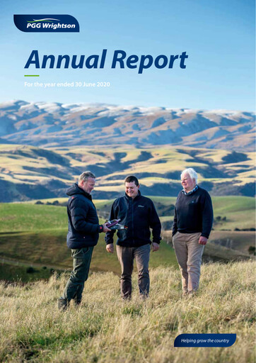 Thumbnail PGG Wrightson Annual Report 2020