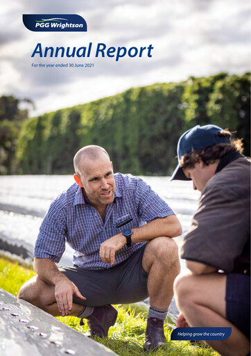 Thumbnail PGG Wrightson Annual Report 2021