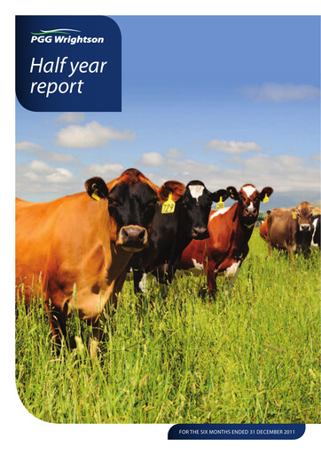 Thumbnail PGG Wrightson Half-year Report 2011-h1