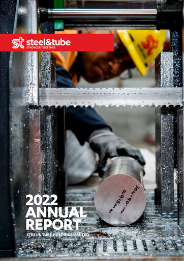 Thumbnail Steel & Tube Holdings Annual Report 2022