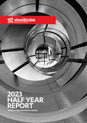 Thumbnail Steel & Tube Holdings Half-year Report 2023-h1