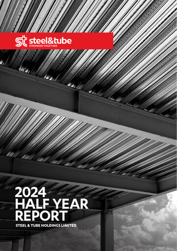 Thumbnail Steel & Tube Holdings Half-year Report 2024-h1