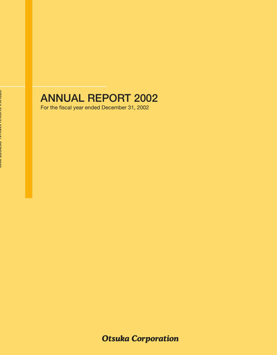 Thumbnail Otsuka Annual Report 2002