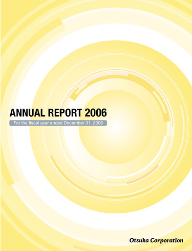 Thumbnail Otsuka Annual Report 2006