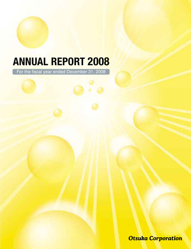 Thumbnail Otsuka Annual Report 2008