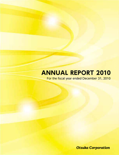 Thumbnail Otsuka Annual Report 2010