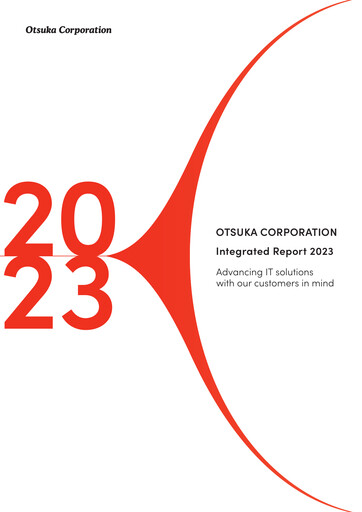 Thumbnail Otsuka Annual Report 2023