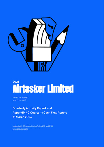 Miniature Airtasker Rapport trimestriel 2023-q3