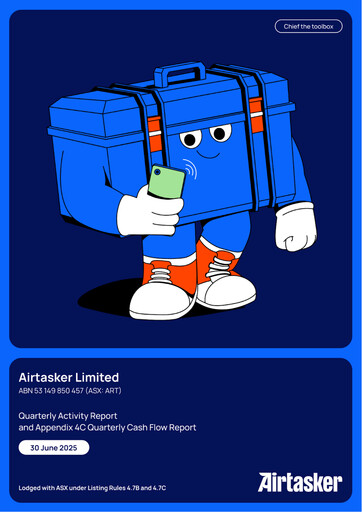 Miniature Airtasker Rapport trimestriel 2025-q4