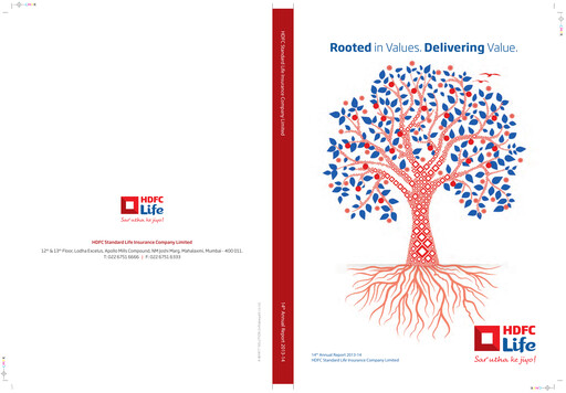 Miniature HDFC Life
 Rapport annuel 2013-2014