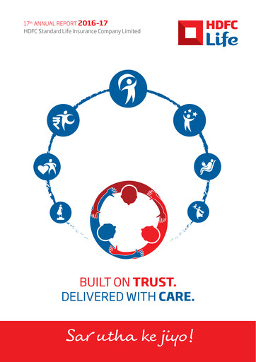 Miniature HDFC Life
 Rapport annuel 2016-2017