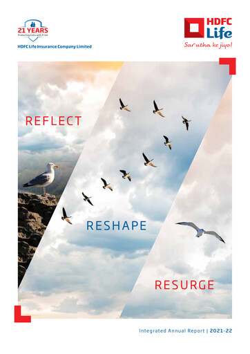 Miniature HDFC Life
 Rapport annuel 2021-2022