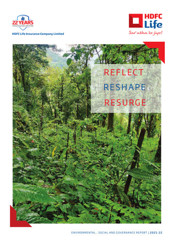 Vorschaubild HDFC Life
 ESG-Bericht 2021-2022