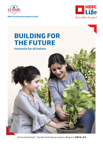 Vorschaubild HDFC Life
 ESG-Bericht 2023-2024