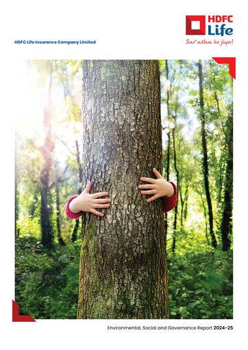 Vorschaubild HDFC Life
 ESG-Bericht 2024-2025