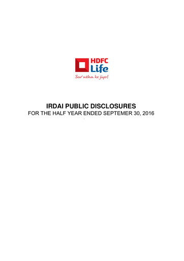 Thumbnail HDFC Life
 Half-year Report 2016-h1