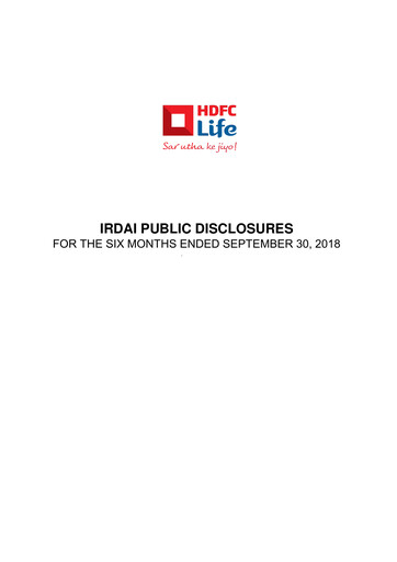Thumbnail HDFC Life
 Half-year Report 2018-h1