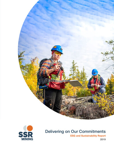 Thumbnail SSR Mining Sustainability Report 2019