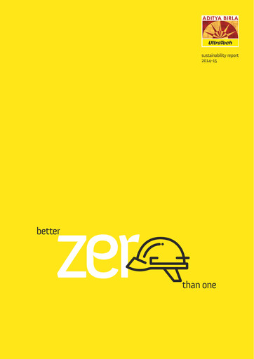 Thumbnail UltraTech Cement
 Sustainability Report 2015