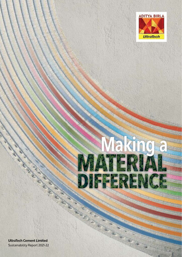 Vorschaubild UltraTech Cement
 Nachhaltigkeitsbericht 2021-2022