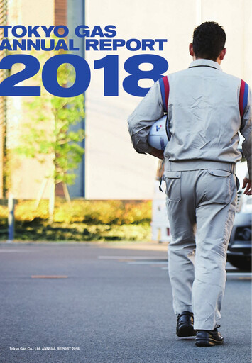 Thumbnail Tōkyō Gas
 Annual Report 2018