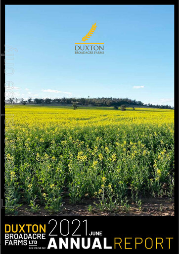 Thumbnail Duxton Farms Annual Report 2021