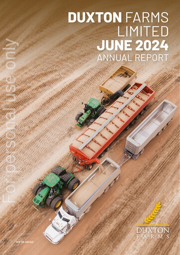 Thumbnail Duxton Farms Annual Report 2024