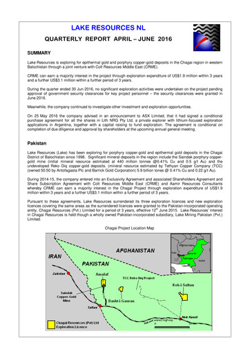 Thumbnail Lake Resources NL Quarterly Report 2016-q2