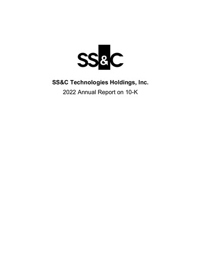 Thumbnail SS&C Technologies
 Annual Report 2022