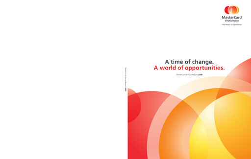 Thumbnail Mastercard Annual Report 2009