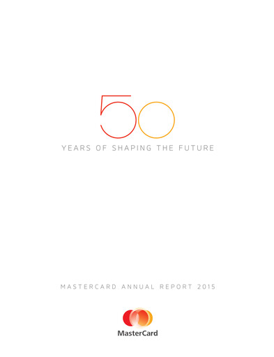 Thumbnail Mastercard Annual Report 2015